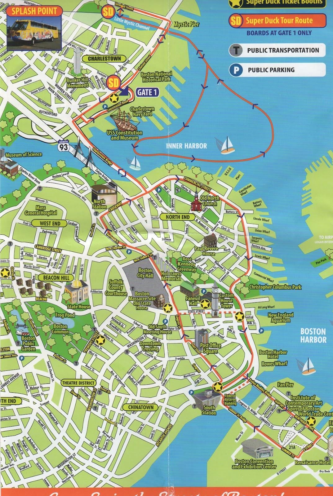 harta e Boston gjë