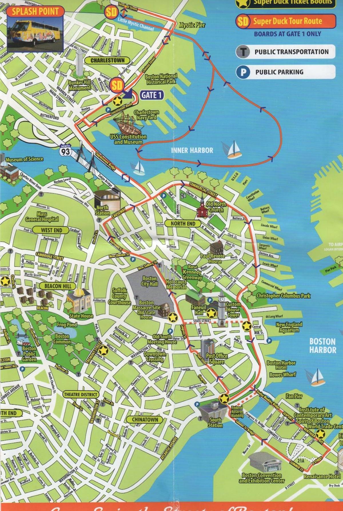 harta e Boston gjë