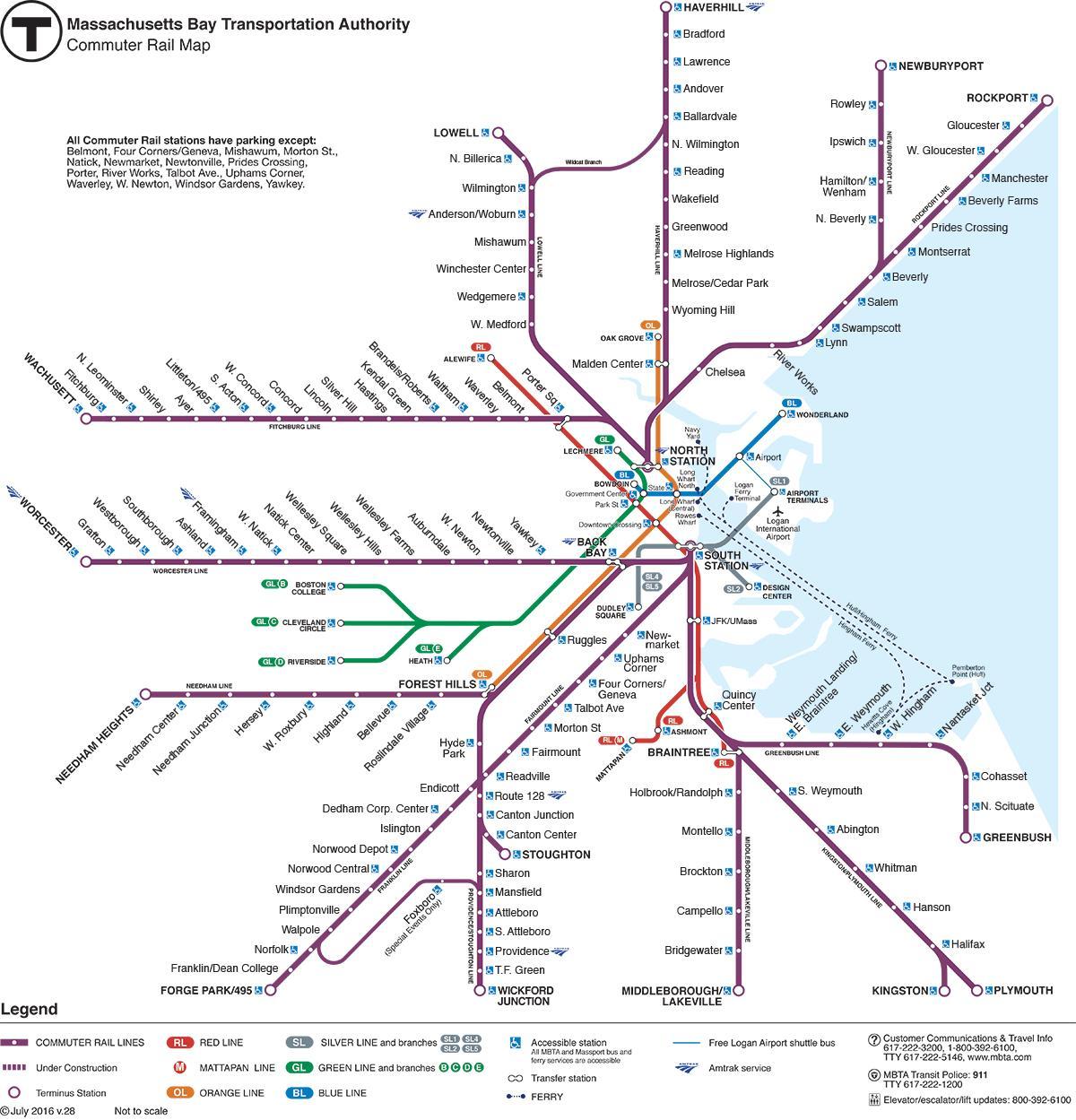 commuter hekurudhor hartë Boston
