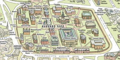 Harta e universitetit të Harvardit