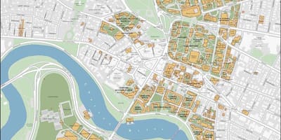 Universiteti i harvardit kampus hartë