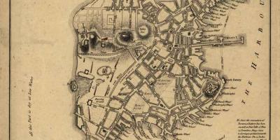 Harta e historike Boston