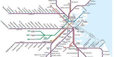 Commuter hekurudhor hartë Boston