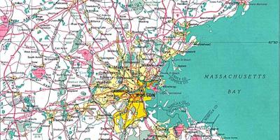 Hartë më të madhe në zonën e Bostonit
