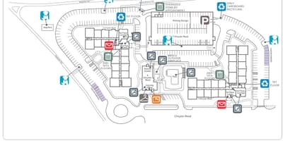 Harta e Natick Mall